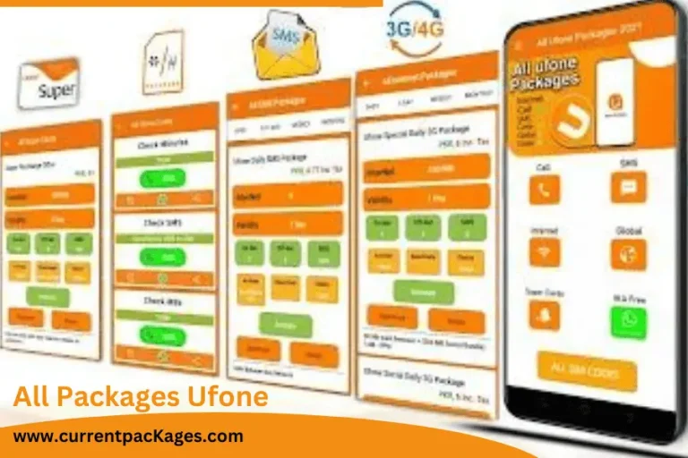 Ufone Packages Call, SMS, Internet