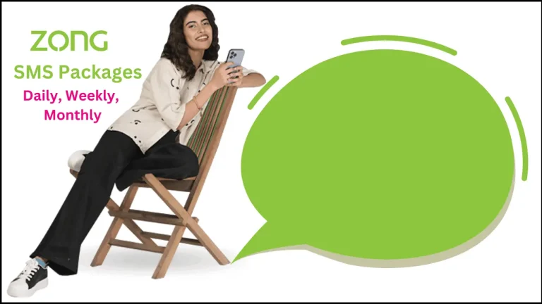 Zong SMS Packages Daily, Weekly, Monthly updated