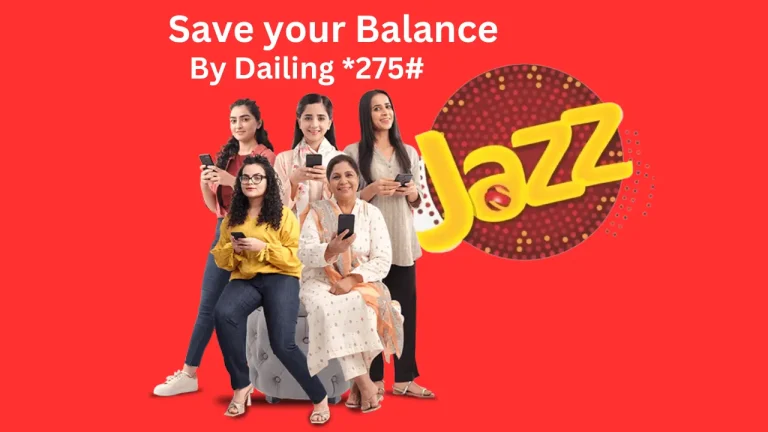 Jazz Balance Save Code 2024 While Using Internet