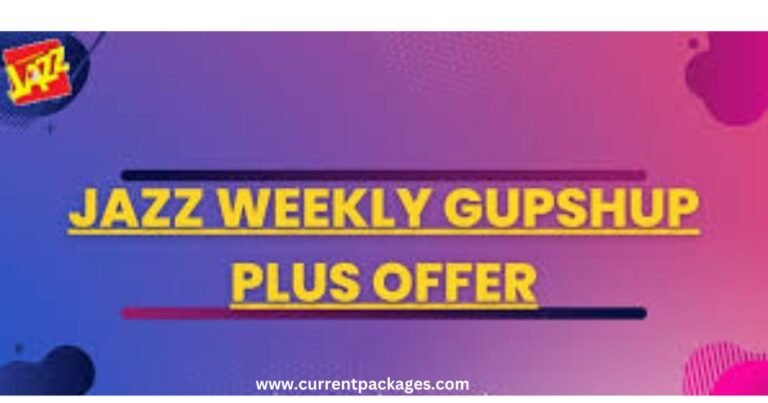 Jazz Weekly Gupshup Plus Offer Code 2024
