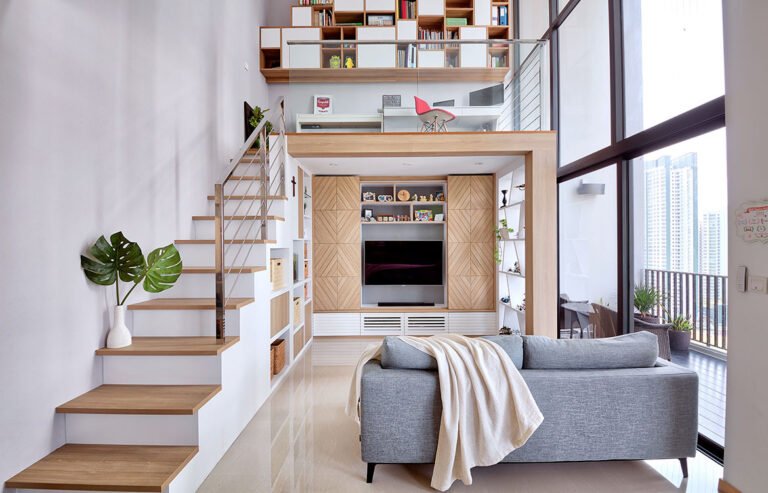 How can loft design maximise space in small apartments?