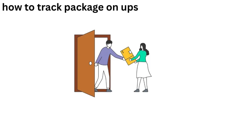 how to track package on ups