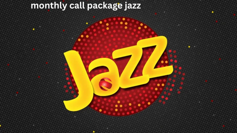 monthly call package jazz