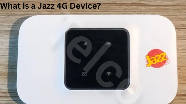 What is a Jazz 4G Device