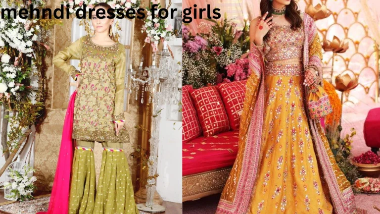 mehndi dresses for girls