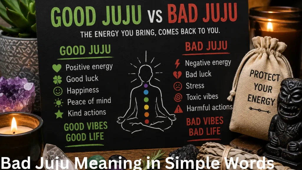 Bad Juju Meaning in Simple Words