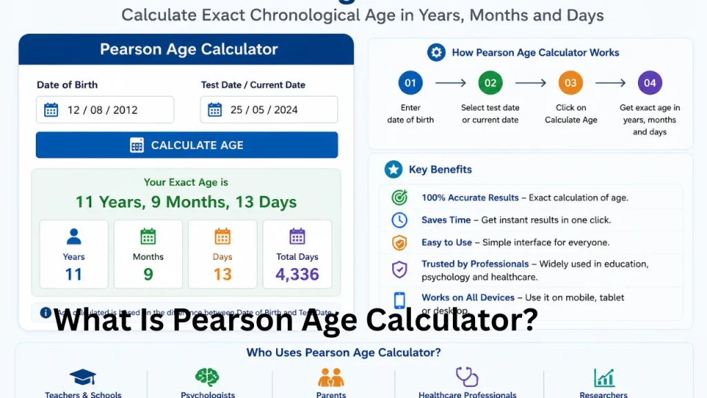 What Is Pearson Age Calculator?