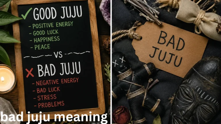 bad juju meaning