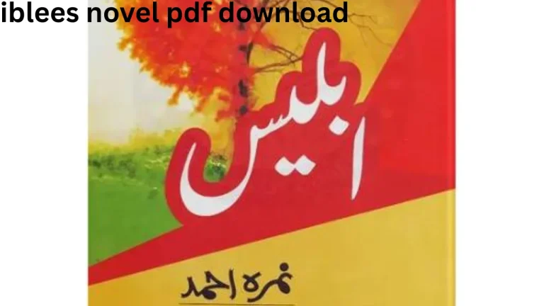 iblees novel pdf download